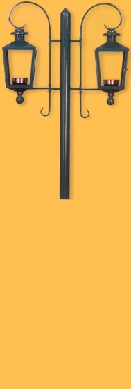 Farol colonial doble