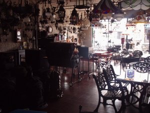 Interior del local de ventas