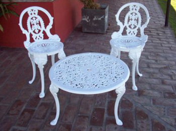 Silla y mesa ratona "Reina Ana"